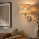 Dorma Wood Juta kinkiet E27 sabia 11788