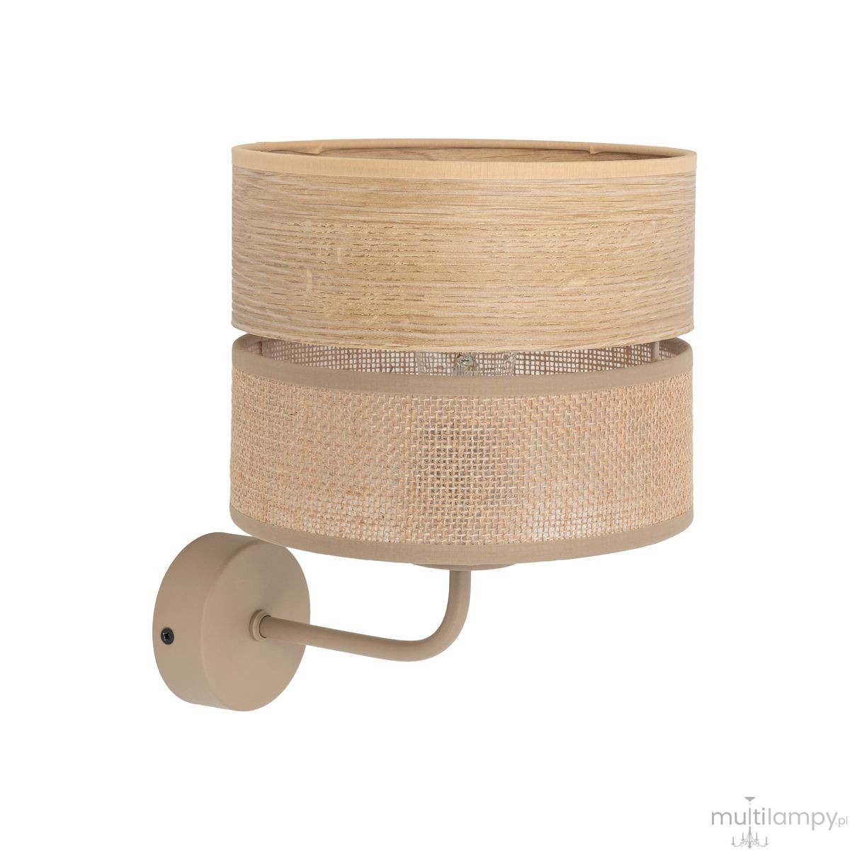 Dorma Wood Juta kinkiet E27 sabia 11788