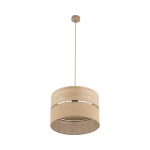 Dorma D38 Wood Juta lampa wisząca E27 sabia 11786