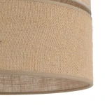 Dorma D38 Wood Juta lampa wisząca E27 sabia 11786