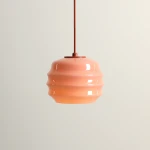 Puff Glaze Terra lampa wisząca 1xE27 ceglana 1160G24