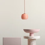 Puff Glaze Terra lampa wisząca 1xE27 ceglana 1160G24