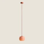 Puff Glaze Terra lampa wisząca 1xE27 ceglana 1160G24
