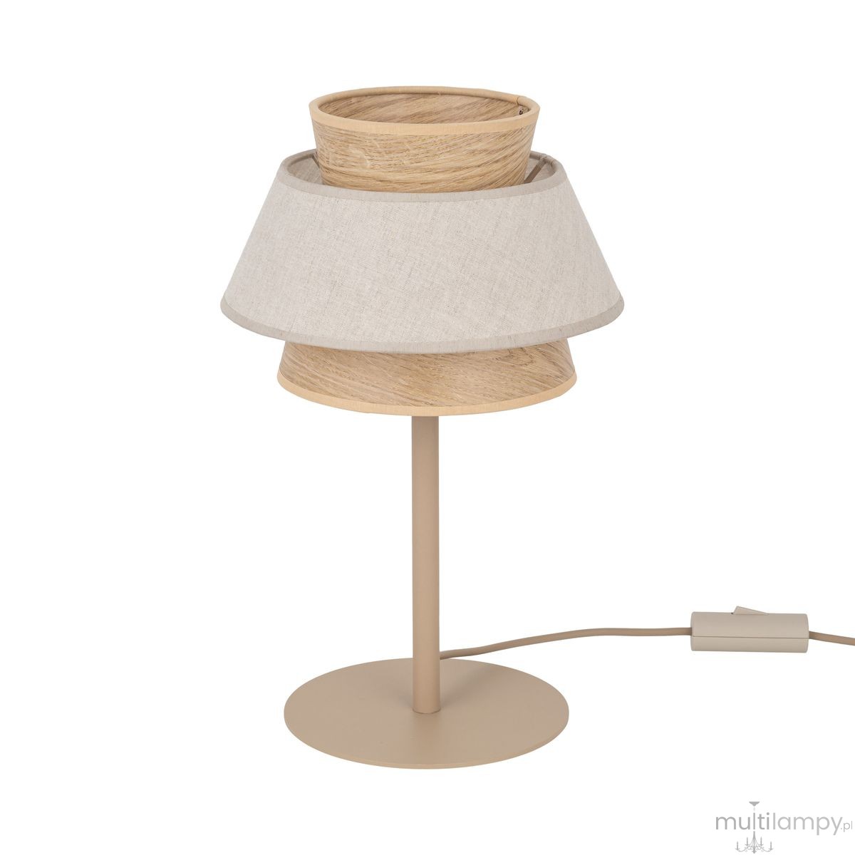 Kalum Len lampka stołowa E27 sabia 16222