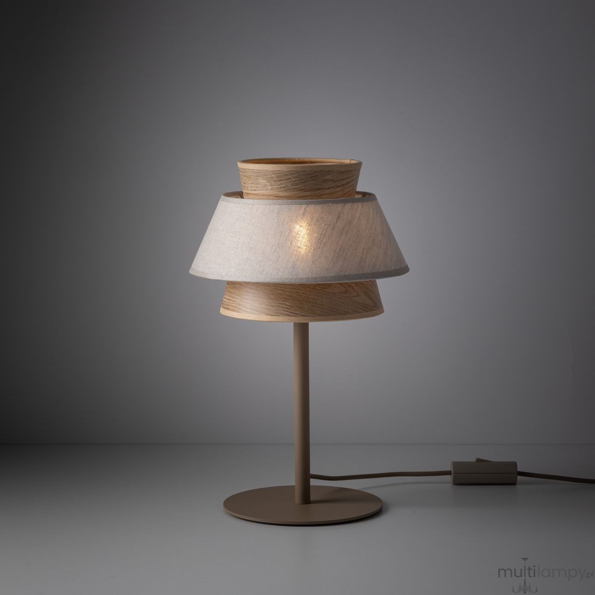 Kalum Len lampka stołowa E27 sabia 16222