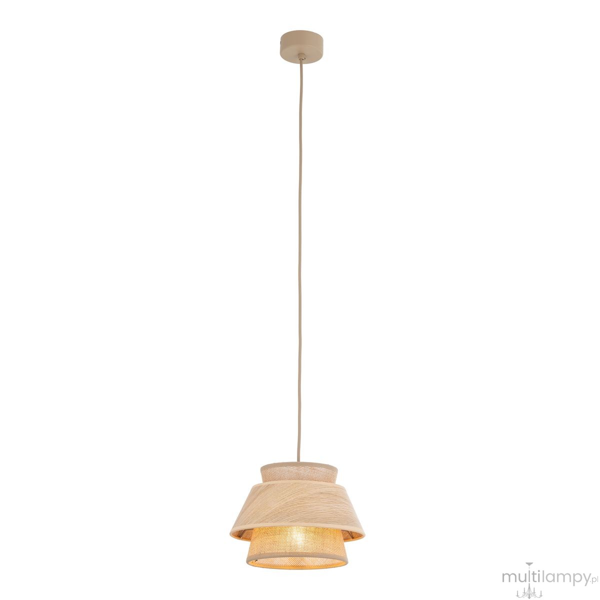 Kalum D24 Wood lampa wisząca E27 sabia 11783