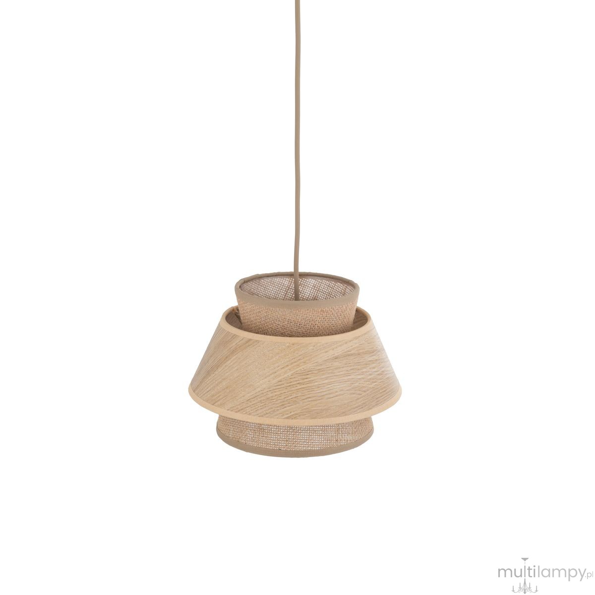 Kalum D24 Wood lampa wisząca E27 sabia 11783