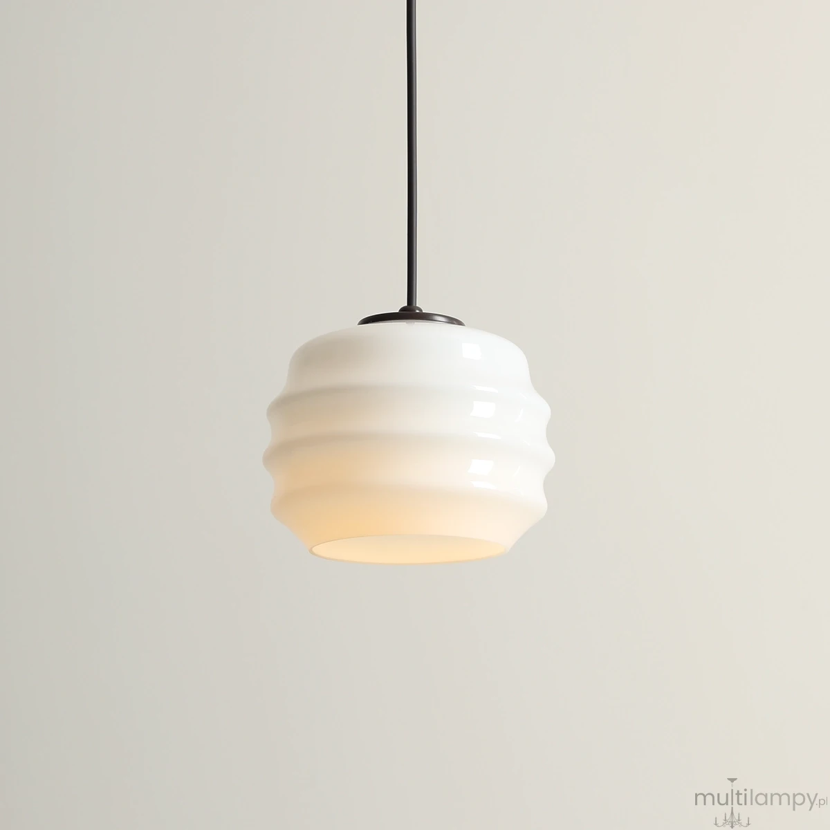 Puff Mokka lampa wisząca 1xE27 brązowa 1159G28