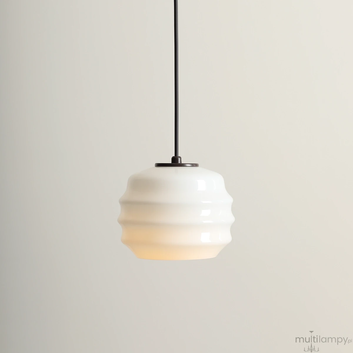 Puff Mokka lampa wisząca 1xE27 brązowa 1159G28