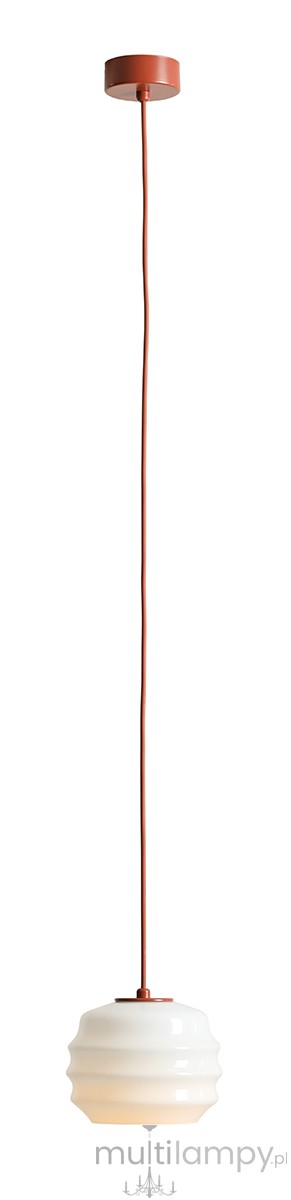 Puff Terra lampa wisząca 1xE27 ceglana 1159G24