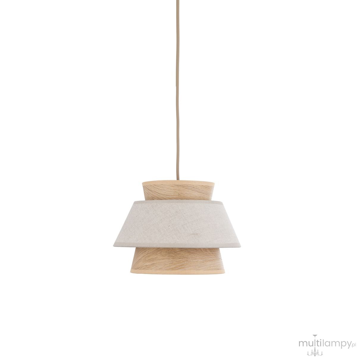 Kalum D24 Len lampa wisząca E27 sabia 11781