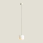Puff Cotton lampa wisząca 1xE27 kremowa 1159G20