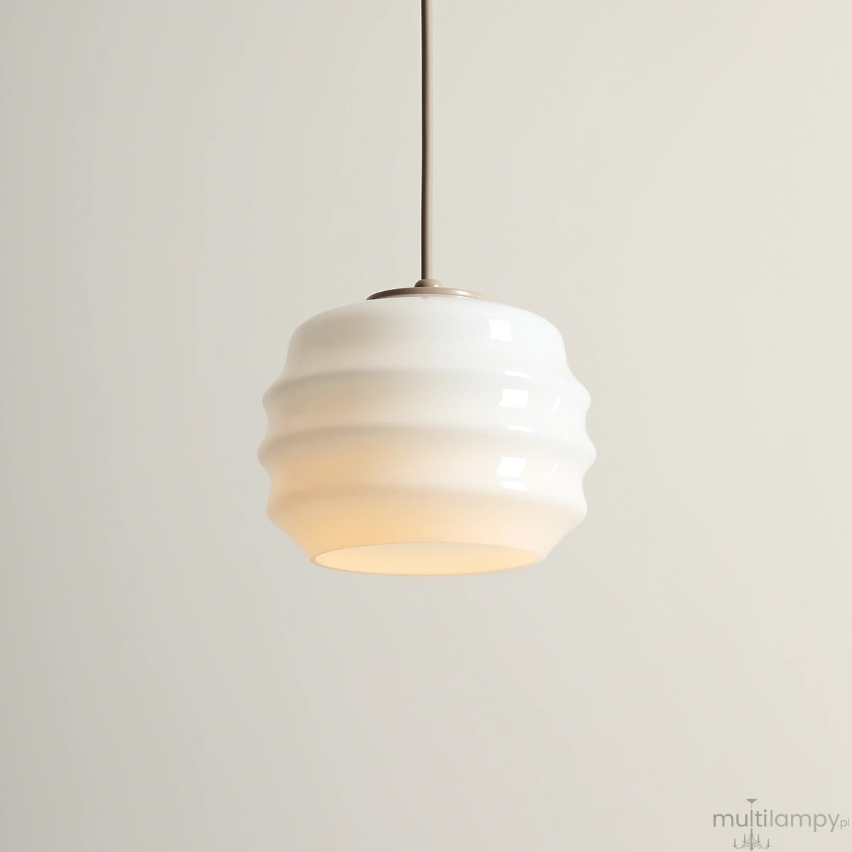 Puff Beige lampa wisząca 1xE27 beżowa 1159G17
