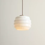 Puff Beige lampa wisząca 1xE27 beżowa 1159G17