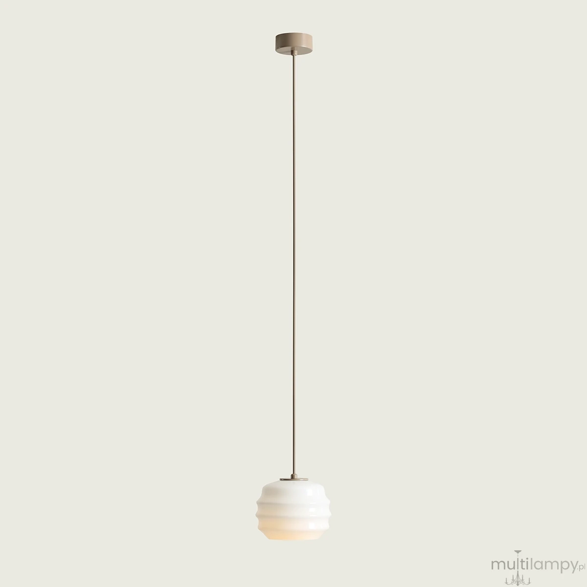 Puff Beige lampa wisząca 1xE27 beżowa 1159G17