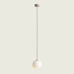 Puff Beige lampa wisząca 1xE27 beżowa 1159G17