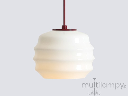 Puff Red Wine lampa wisząca 1xE27 czerwona 1159G15