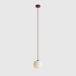 Puff Red Wine lampa wisząca 1xE27 czerwona 1159G15