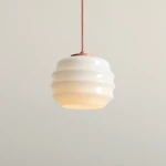 Puff Coral lampa wisząca 1xE27 koralowa 1159G11