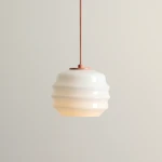 Puff Coral lampa wisząca 1xE27 koralowa 1159G11