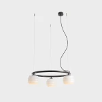 Puff Ring Mokka lampa wisząca 3xE27 brązowa 1159E28_R