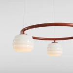 Puff Ring Terra lampa wisząca 3xE27 ceglana 1159E24_R