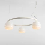 Puff Ring Cotton lampa wisząca 3xE27 kremowa 1159E20_R