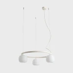 Puff Ring Cotton lampa wisząca 3xE27 kremowa 1159E20_R