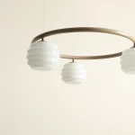 Puff Ring Beige lampa wisząca 3xE27 beżowa 1159E17_R