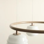 Puff Ring Beige lampa wisząca 3xE27 beżowa 1159E17_R