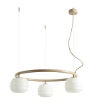 Puff Ring Beige lampa wisząca 3xE27 beżowa 1159E17_R