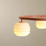 Puff Ring Coral lampa wisząca 3xE27 koralowa 1159E11_R
