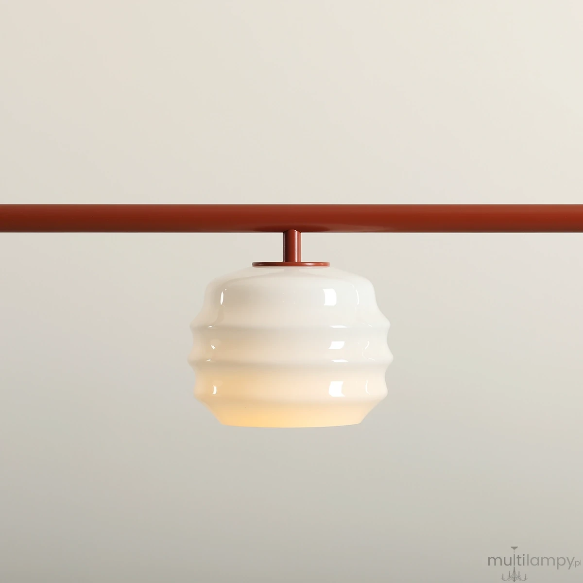 Puff Terra lampa wisząca 3xE27 ceglana 1159E_24