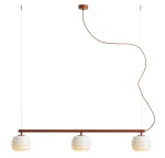 Puff Terra lampa wisząca 3xE27 ceglana 1159E_24