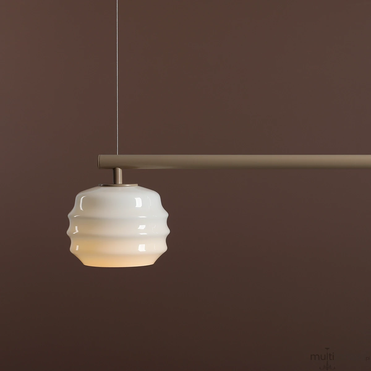 Puff Beige lampa wisząca 3xE27 beżowa 1159E_17