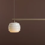 Puff Beige lampa wisząca 3xE27 beżowa 1159E_17