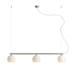 Puff Beige lampa wisząca 3xE27 beżowa 1159E_17