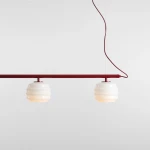 Puff Red Wine lampa wisząca 3xE27 czerwona 1159E_15