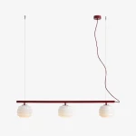 Puff Red Wine lampa wisząca 3xE27 czerwona 1159E_15