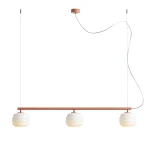 Puff Coral lampa wisząca 3xE27 koralowa 1159E_11