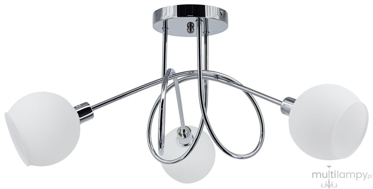 Aurora lampa sufitowa 3xE14 chrom 6510/3A 8C