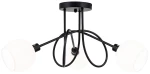 Aurora lampa sufitowa 3xE14 czarna 6510/3A BL