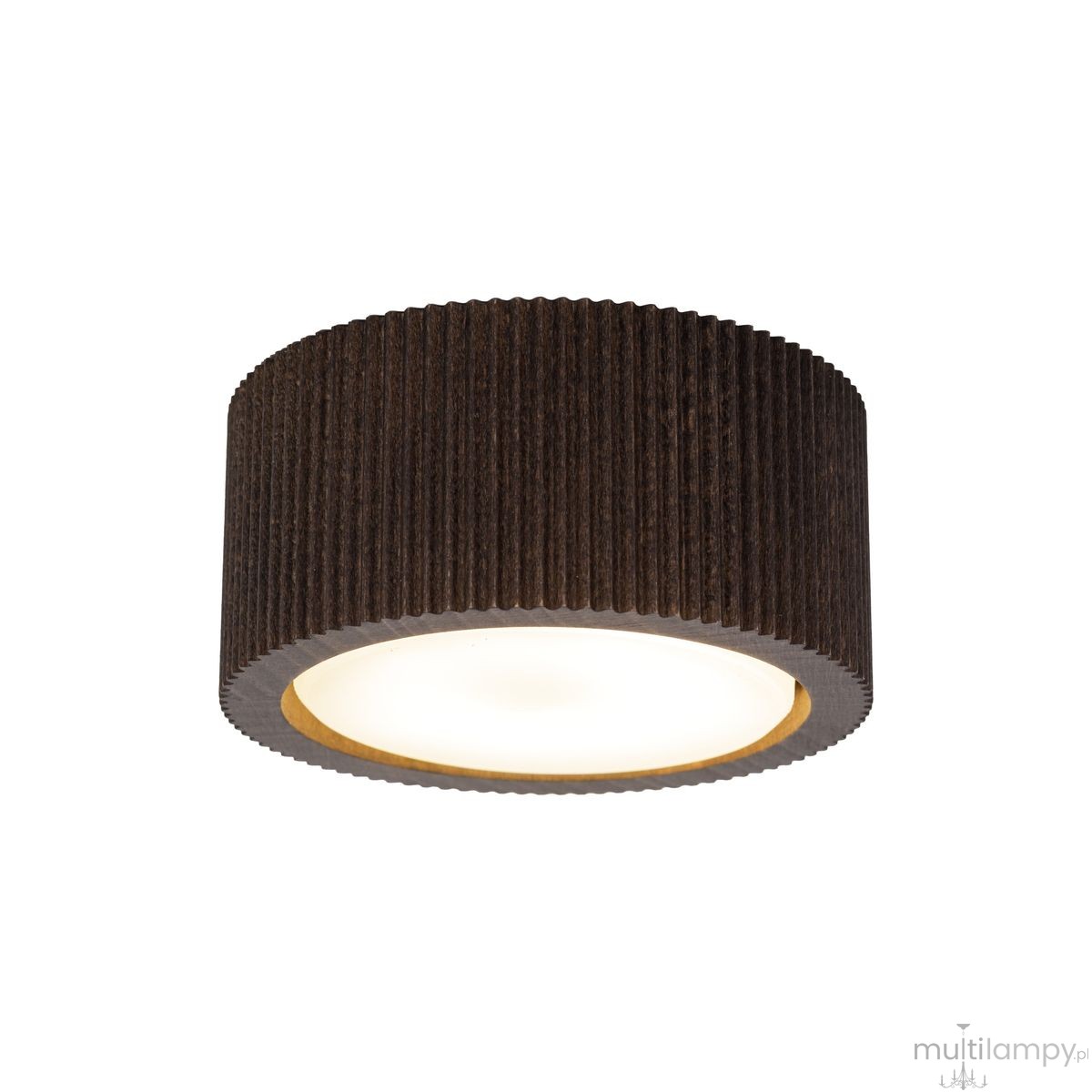 Eve Corte Wood Orzech lampa sufitowa GX53 brązowa 11779
