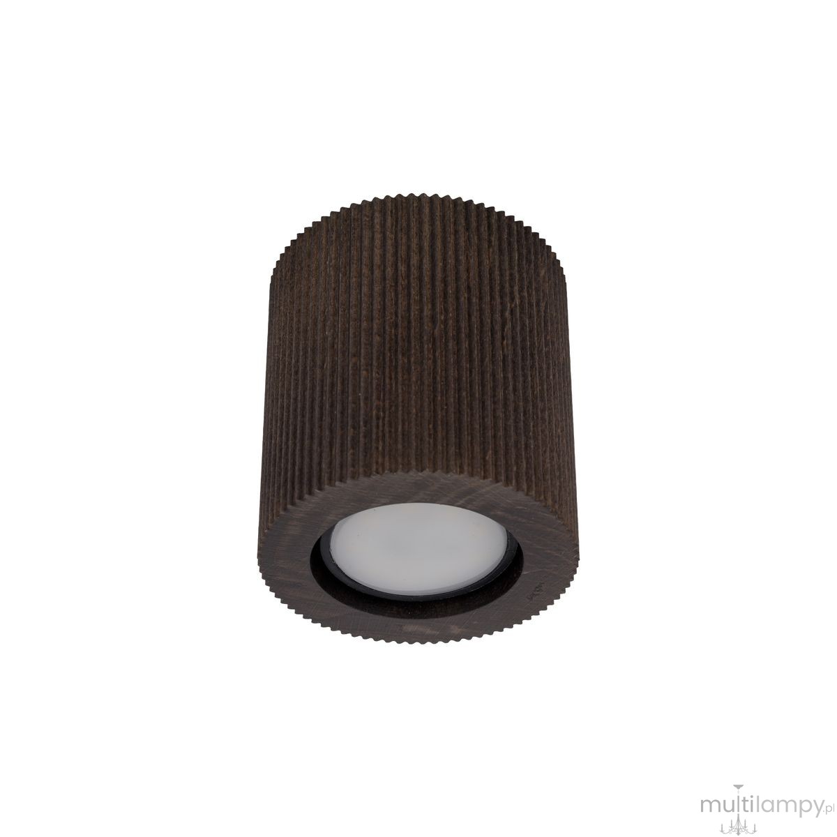 Eve Corte Wood Orzech lampa sufitowa GU10 brązowa
