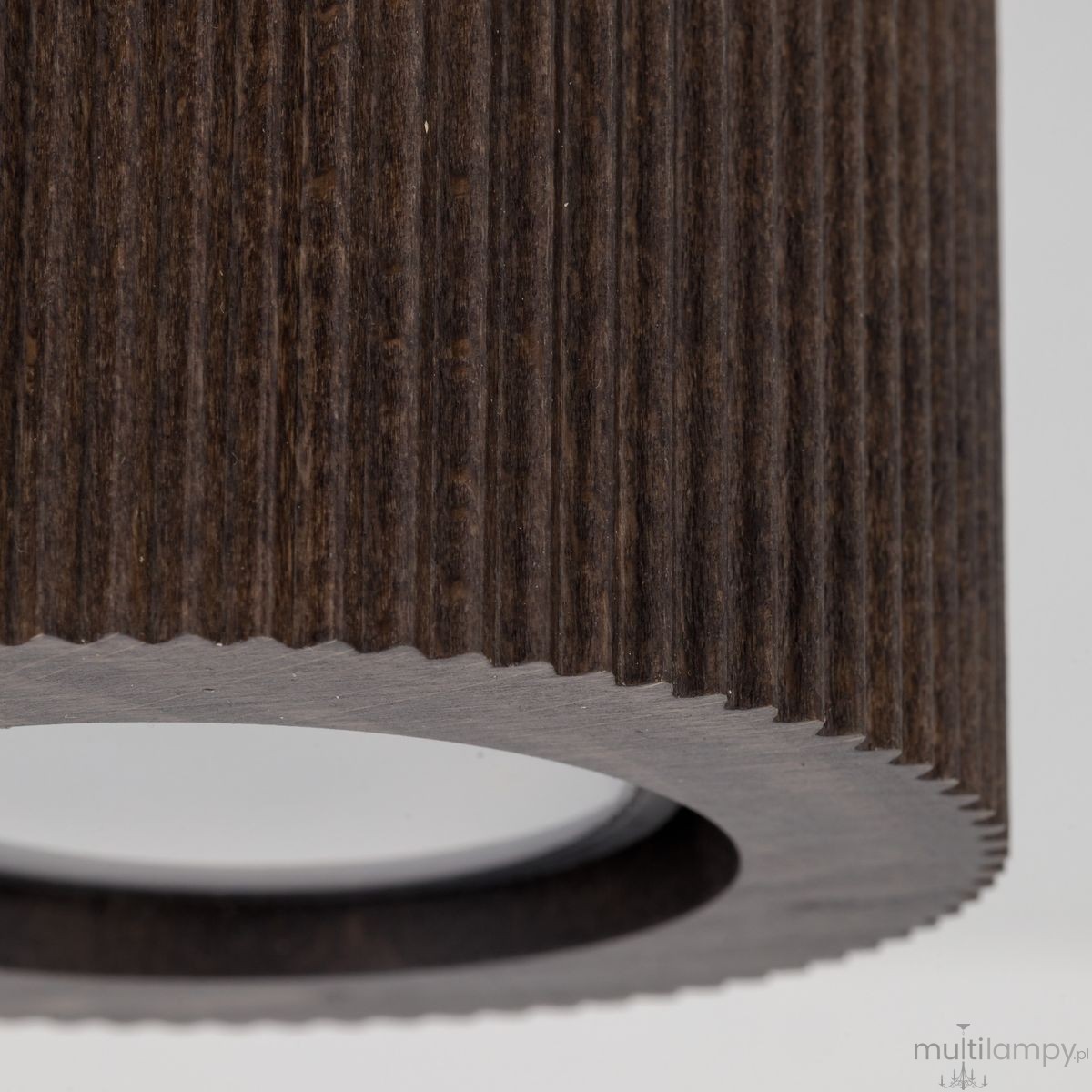 Eve Corte Wood Orzech lampa sufitowa GU10 brązowa