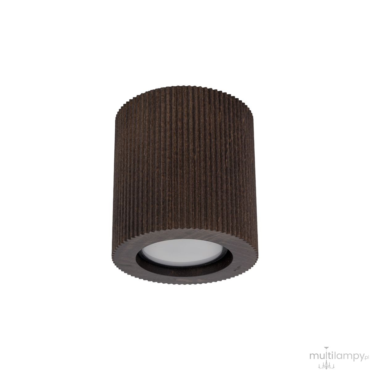 Eve Corte Wood Orzech lampa sufitowa GU10 brązowa