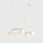 Puff Ring Cotton lampa wisząca 5xE27 kremowa 1159F20_R