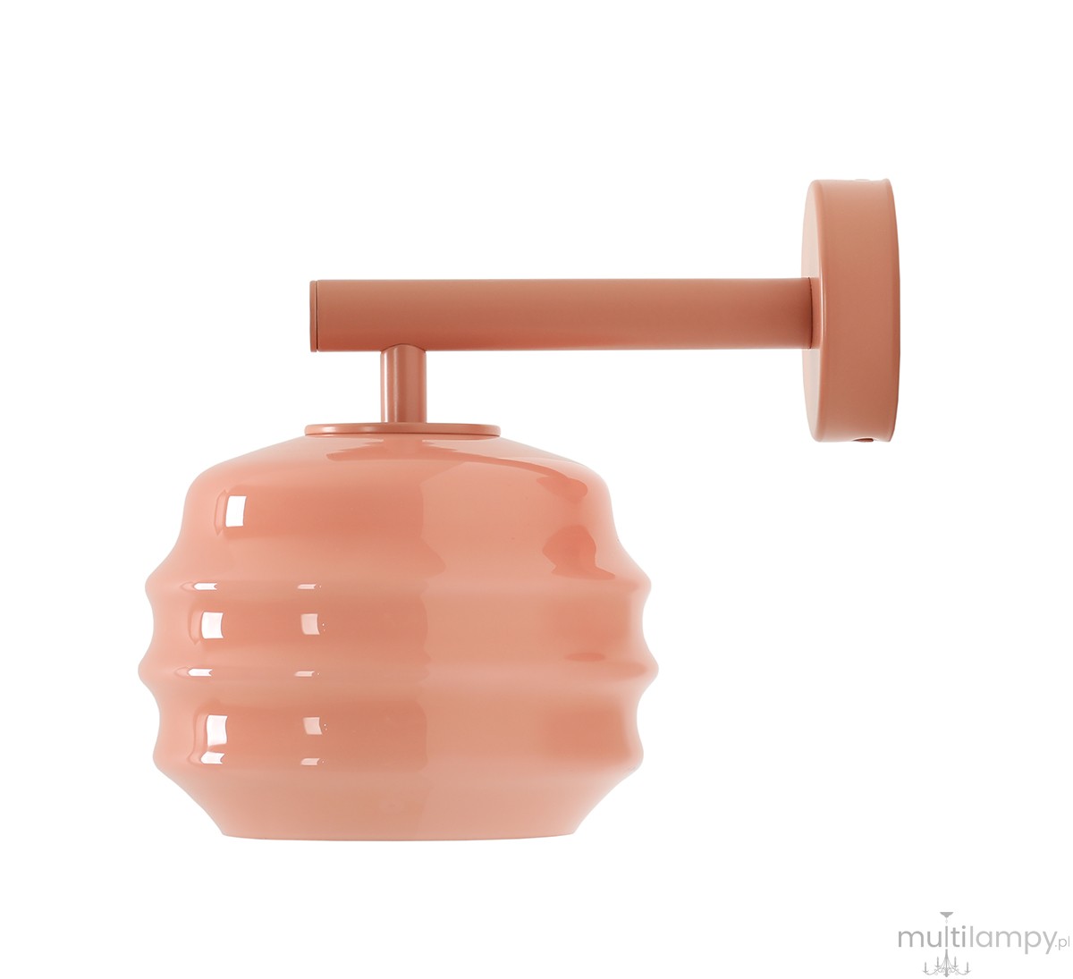 Puff Glaze Coral kinkiet 1xE27 koralowy 1160C11