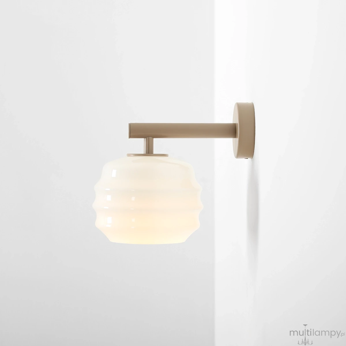 Puff Beige kinkiet 1xE27 beżowy 1159C17
