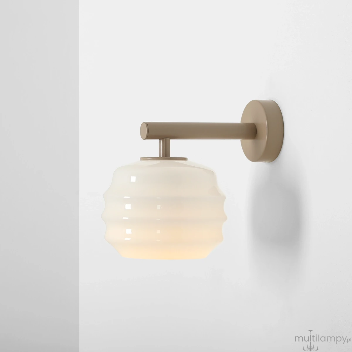Puff Beige kinkiet 1xE27 beżowy 1159C17
